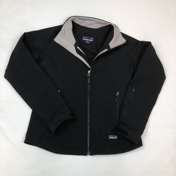 Patagonia Womens Black Special Guide Soft Shell Polartec Full Zip Jacket Small - Picture 9 of 9